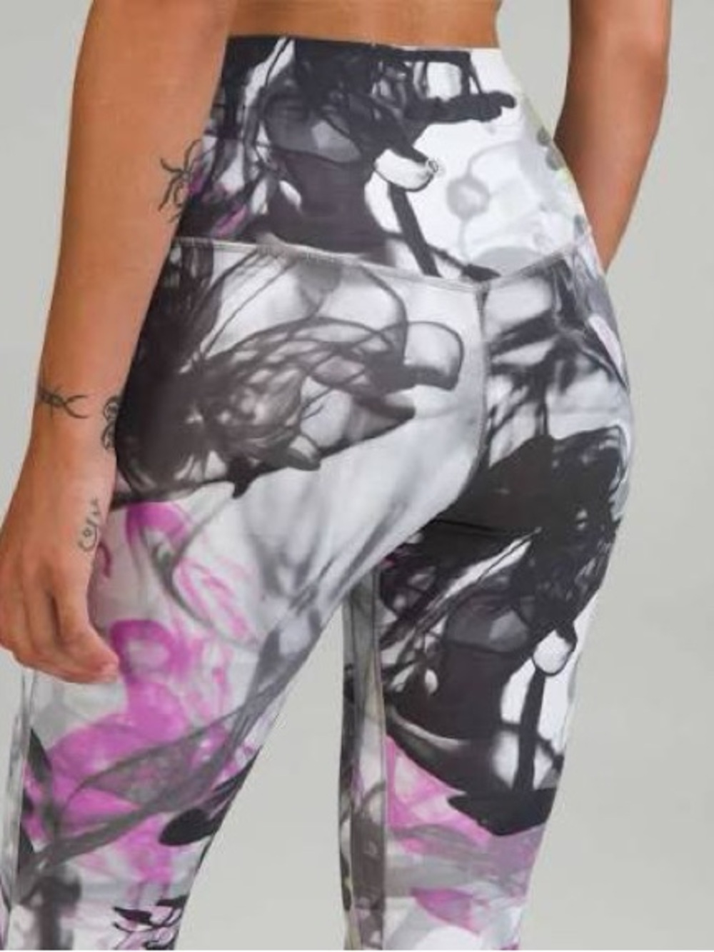Lululemon throwback unicorn tears align high rise 25” - Picture 2 of 7